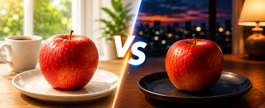 Morning Apple vs. Evening Apple: Which Is Actually Healthier?