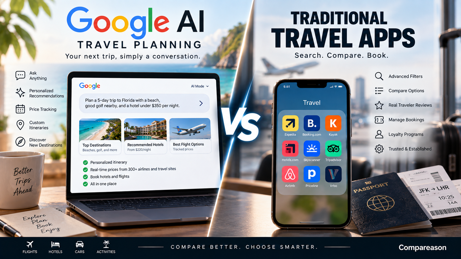 Google AI Travel Planning vs. Traditional Travel Apps: Which Is Better in 2026?