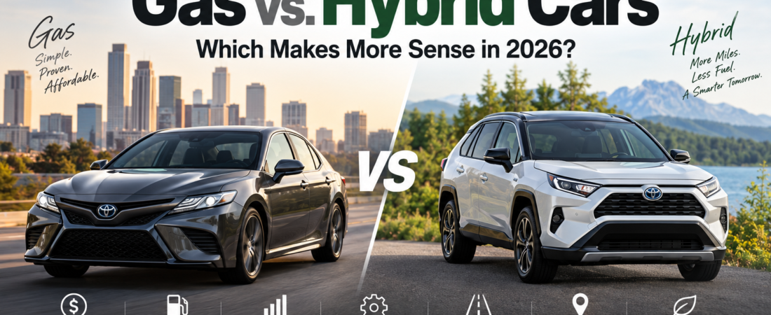 Gas vs. Hybrid Cars in 2026: Which Makes More Sense?