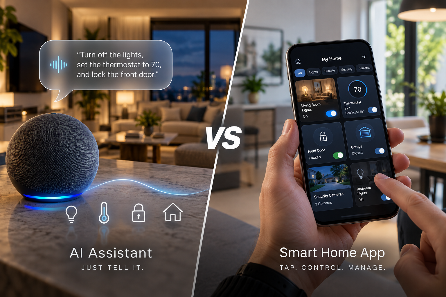AI Assistant vs. Smart Home App: Which Is Better for Controlling Your Home?