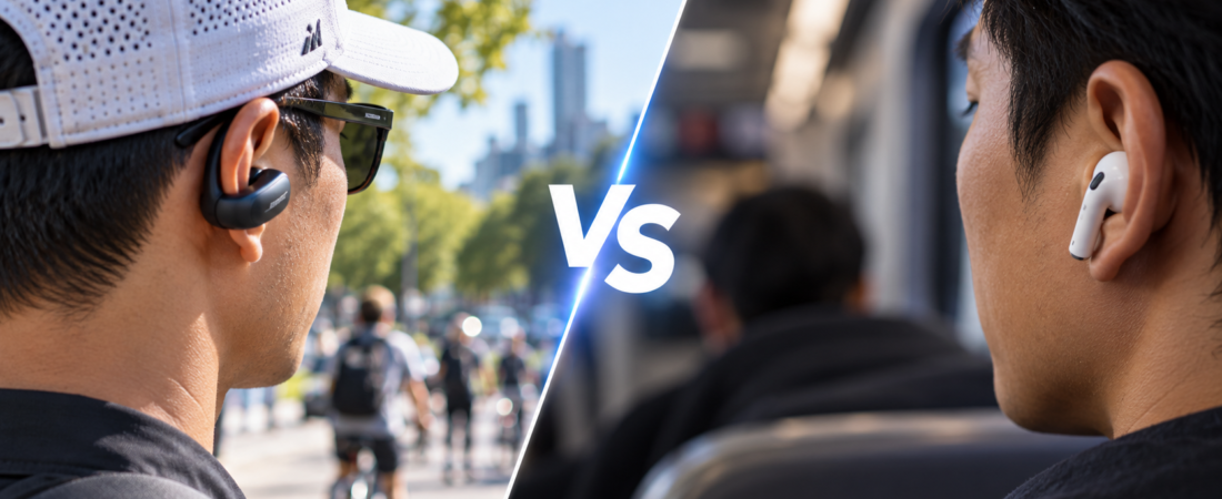 Open-Ear Earbuds vs. Regular Earbuds: Which Is Better for Everyday Use?