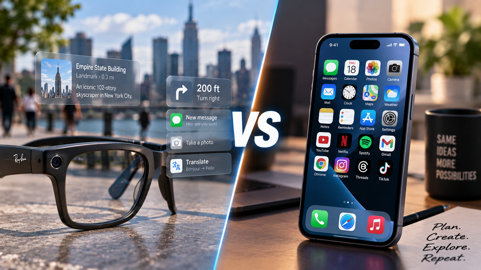 Smart Glasses vs. Smartphone: Could Glasses Actually Replace Your Phone?