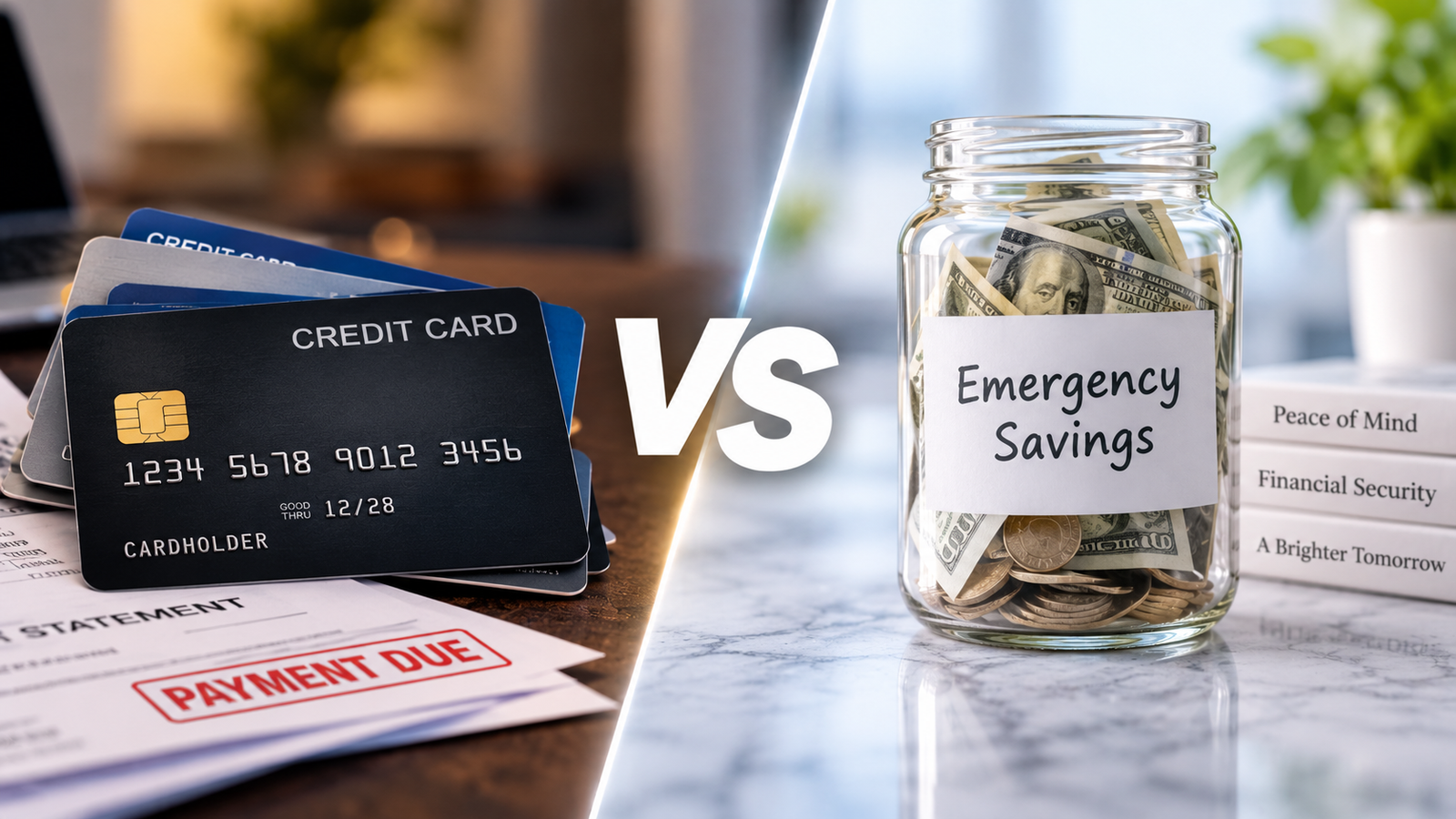 Credit Card Debt vs. Emergency Savings: Which Should You Prioritize First?