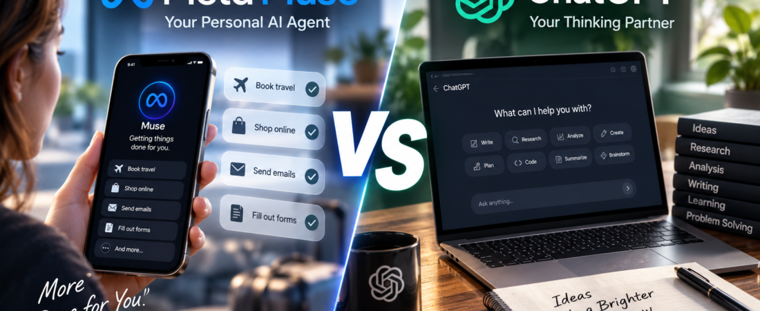 Meta Muse vs. ChatGPT: Which AI Assistant Can Actually Do More for You?