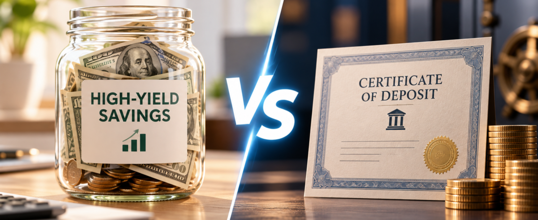 High-Yield Savings Account vs CD: Where Should You Put $10,000?