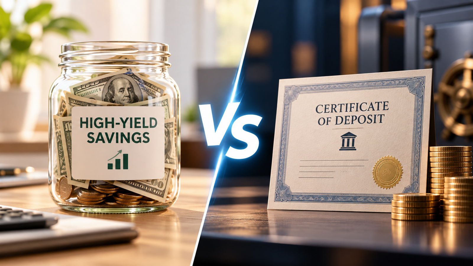 High-Yield Savings Account vs CD: Where Should You Put $10,000?