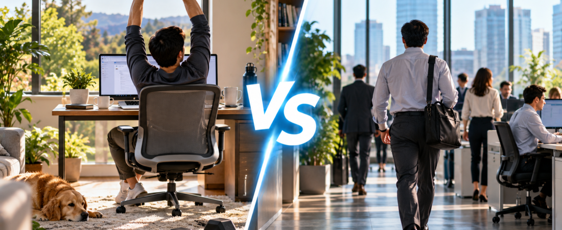 Remote Work vs Office Work: Which Is Actually Better for Your Health?