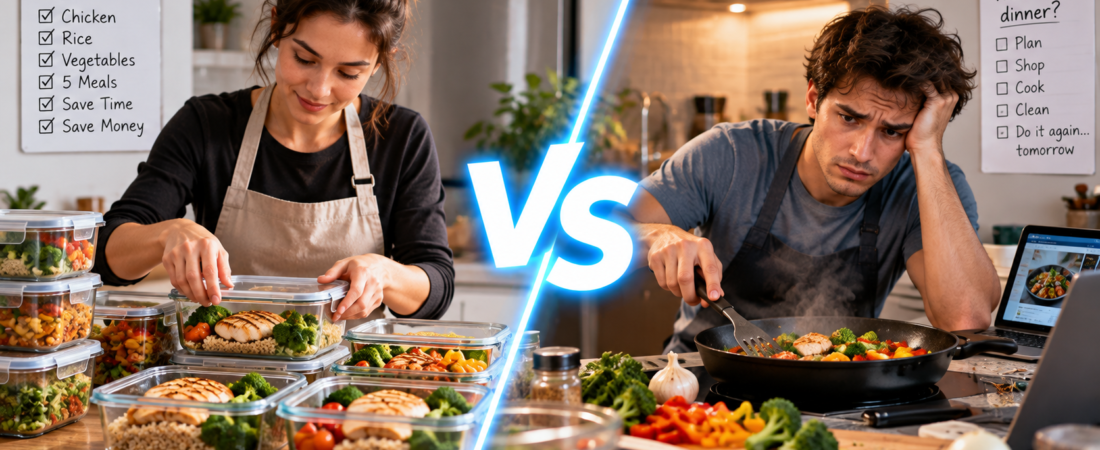 Meal Prep vs Cooking Every Day: Which Actually Saves More Time and Money?