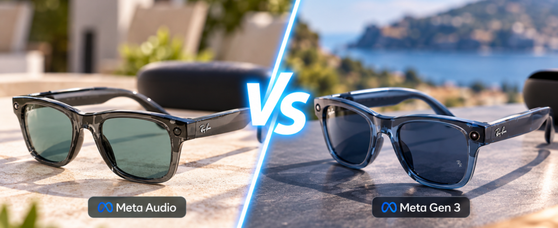 Ray-Ban Meta Audio vs Meta Gen 3: Is the Camera Worth $100 More?