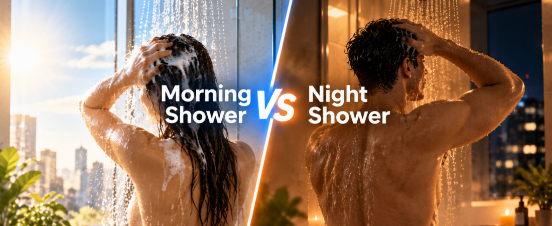 Morning Shower vs Night Shower: Which Is Better for Sleep and Skin?
