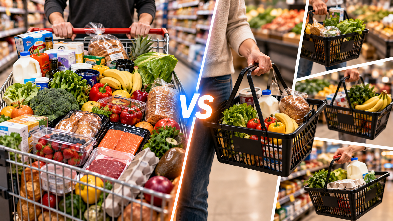 Grocery Shopping Once a Week vs Several Times a Week: Which Actually Saves More Money?