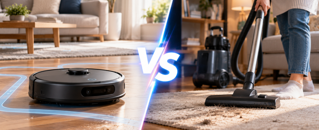 Robot Vacuum vs Weekly House Cleaning: Which Actually Saves More Time?