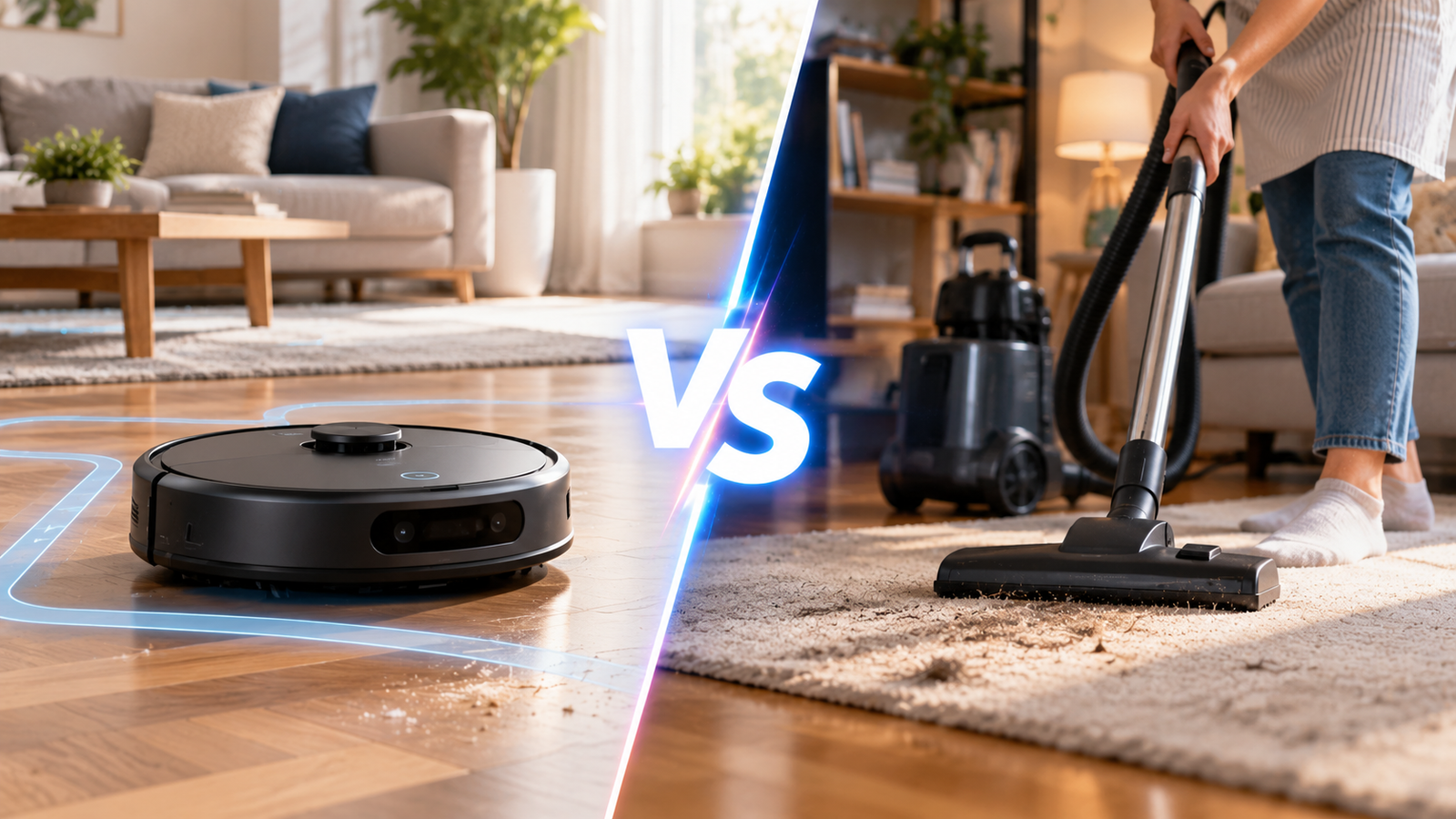 Robot Vacuum vs Weekly House Cleaning: Which Actually Saves More Time?