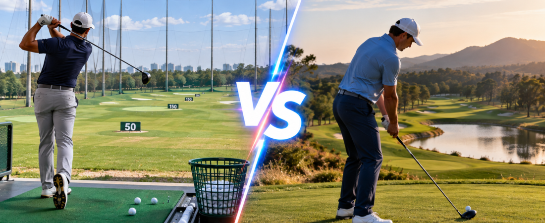 Driving Range vs Playing 9 Holes: Where Will You Improve Faster?