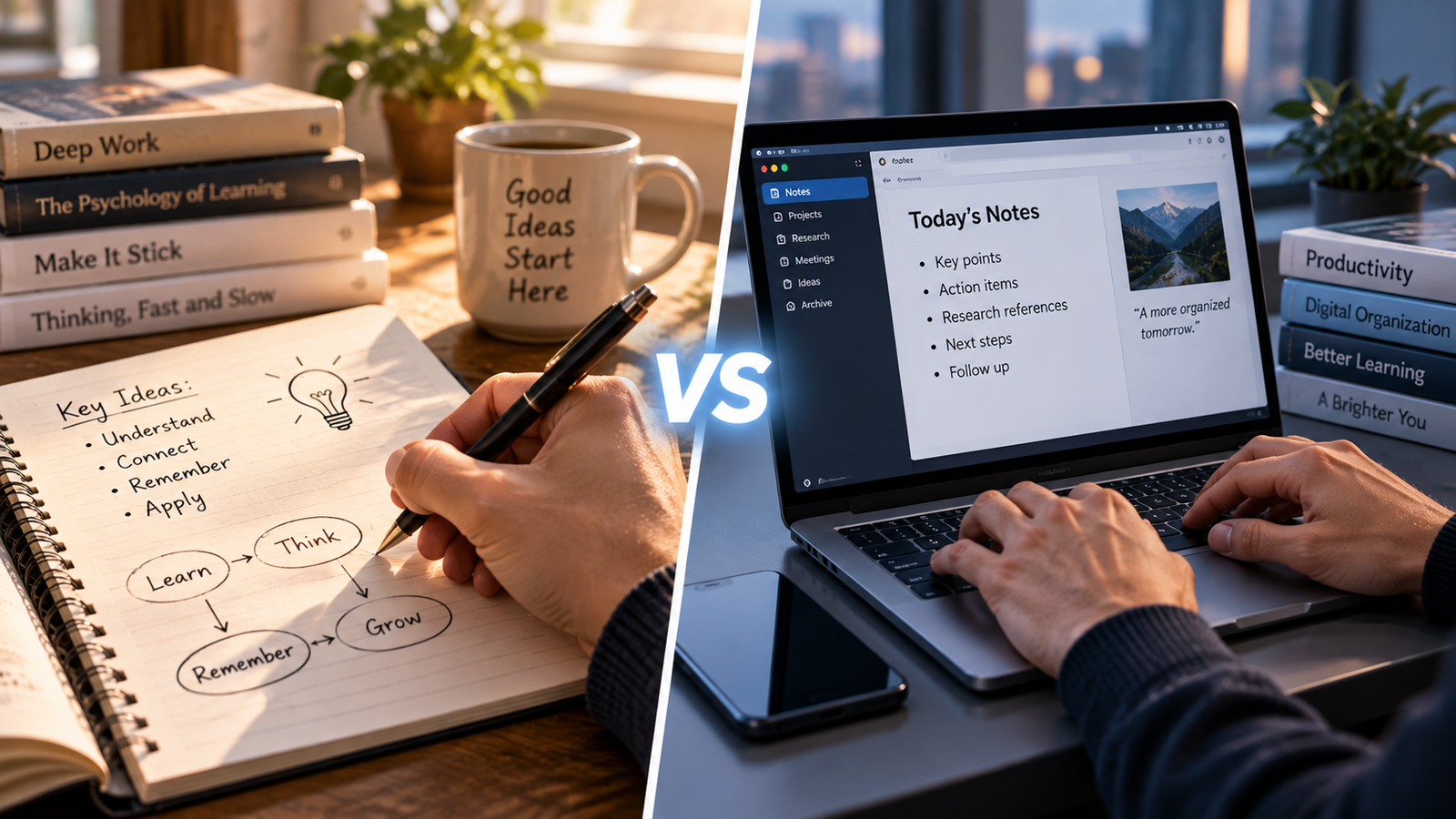 Handwriting vs Typing: Which Helps You Learn and Remember Better?