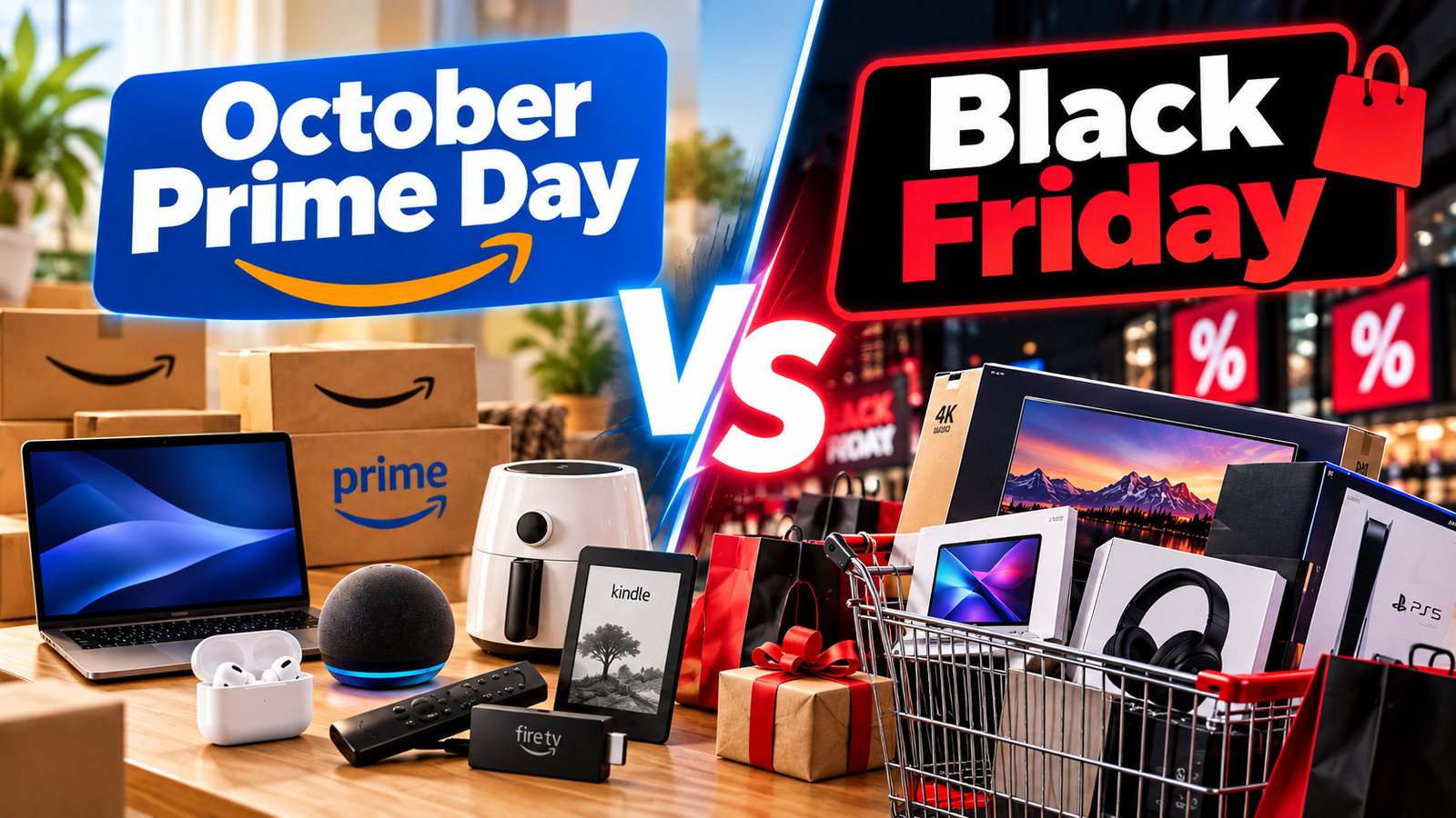 October Prime Day vs Black Friday: When Should You Actually Buy?