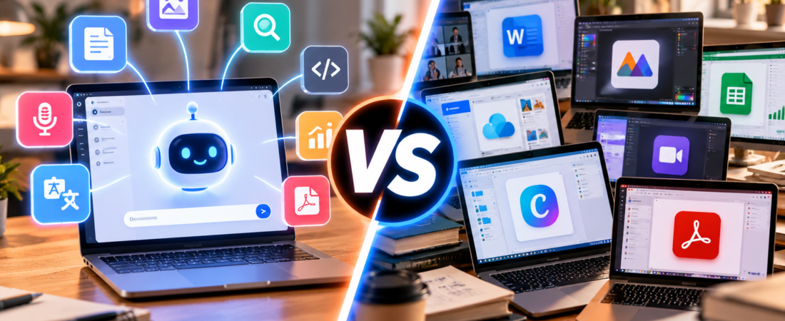 AI Subscription vs Five Separate Apps: Is One $20 AI Plan Actually Cheaper?