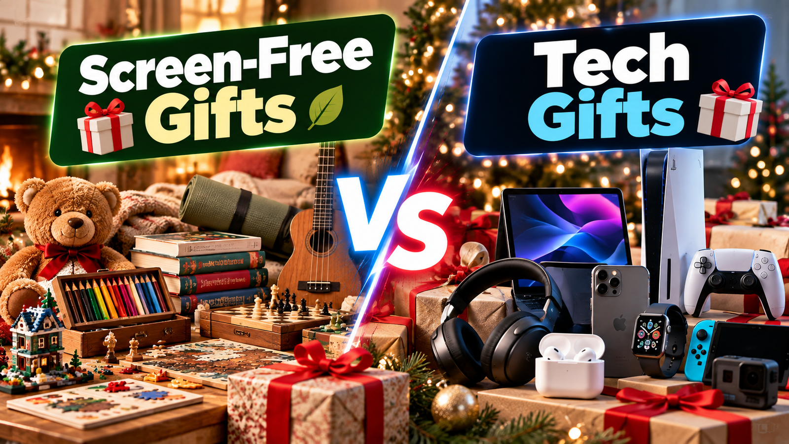 Screen-Free Gifts vs Tech Gifts: What Do People Actually Want?