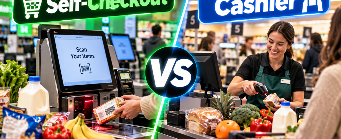 Self-Checkout vs Cashier: Are You Really Saving Time?